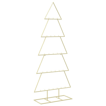 Metalen kerstboom met standaard KUOPIO 150 cm Staal Goud