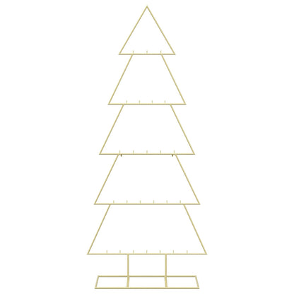 Metalen kerstboom met standaard KUOPIO 150 cm Staal Goud