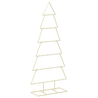 Metalen kerstboom met standaard KUOPIO 180 cm Staal Goud