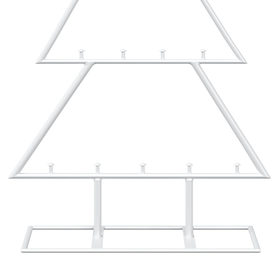 Metalen kerstboom met standaard KUOPIO 60 cm Staal Wit