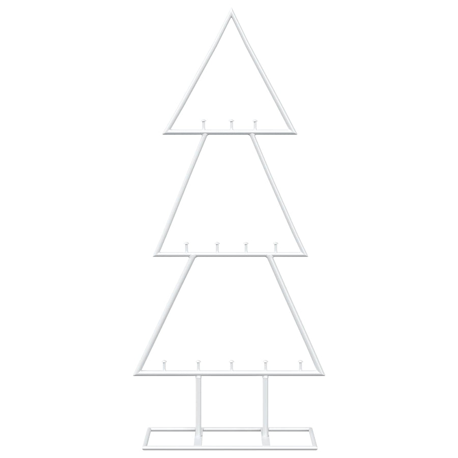 Metalen kerstboom met standaard KUOPIO 60 cm Staal Wit