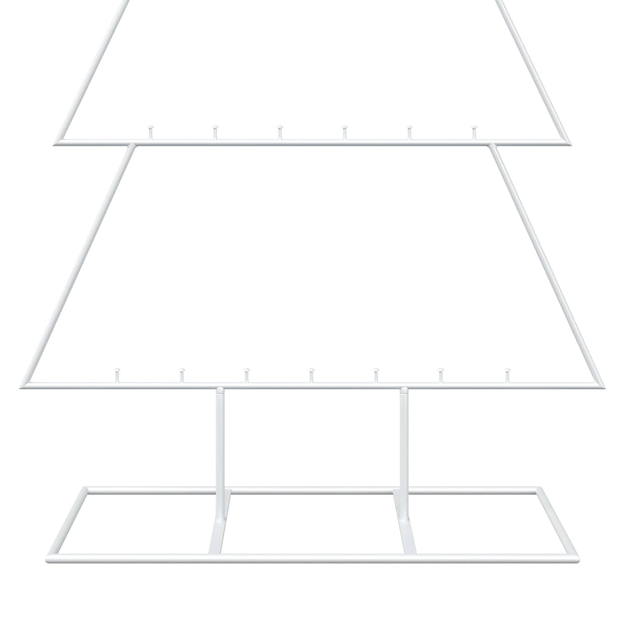 Metalen kerstboom met standaard KUOPIO 150 cm Staal Wit