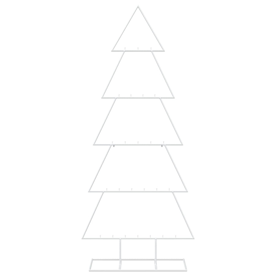 Metalen kerstboom met standaard KUOPIO 150 cm Staal Wit