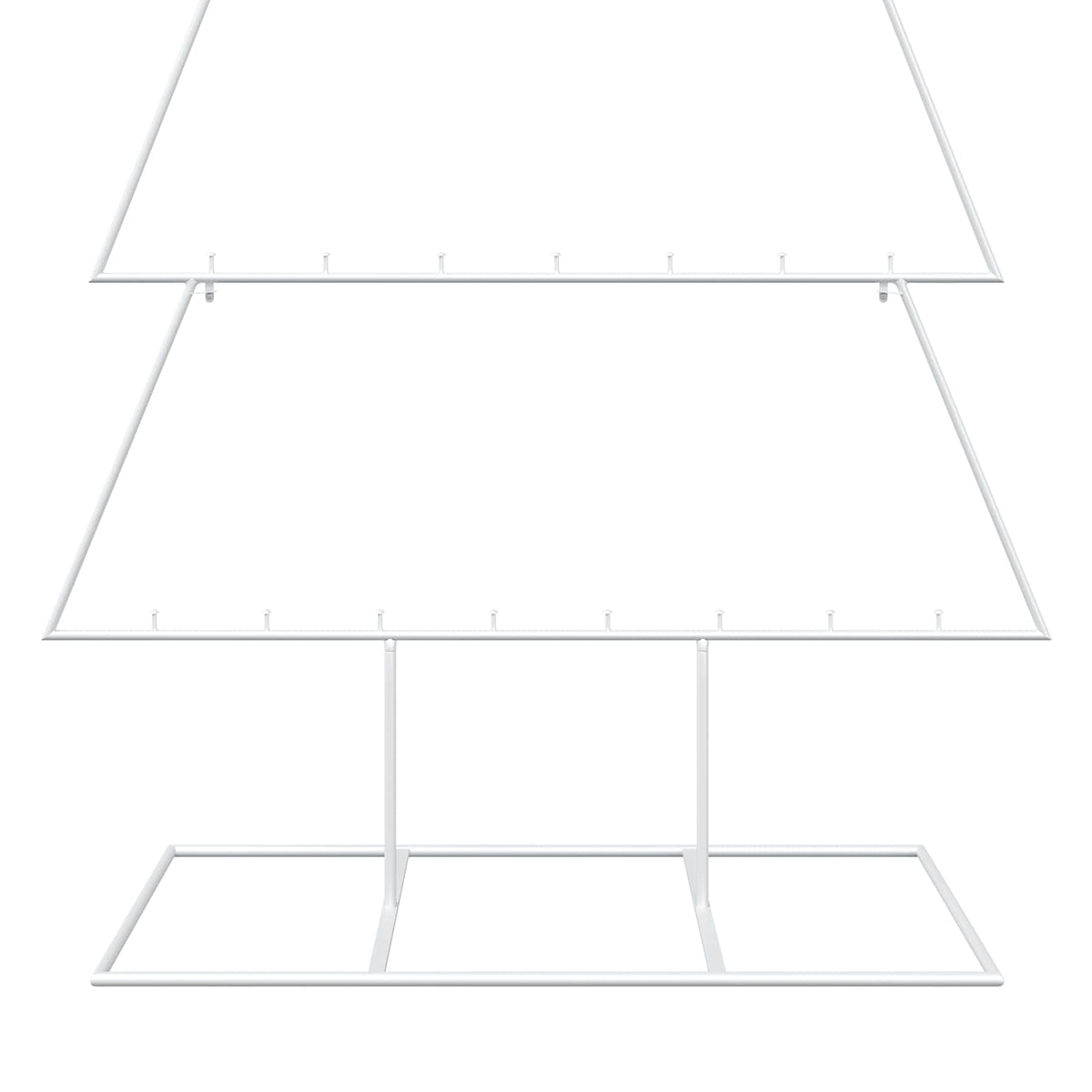 Metalen kerstboom met standaard KUOPIO 180 cm Staal Wit