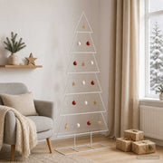 Metalen kerstboom 180 cm wit