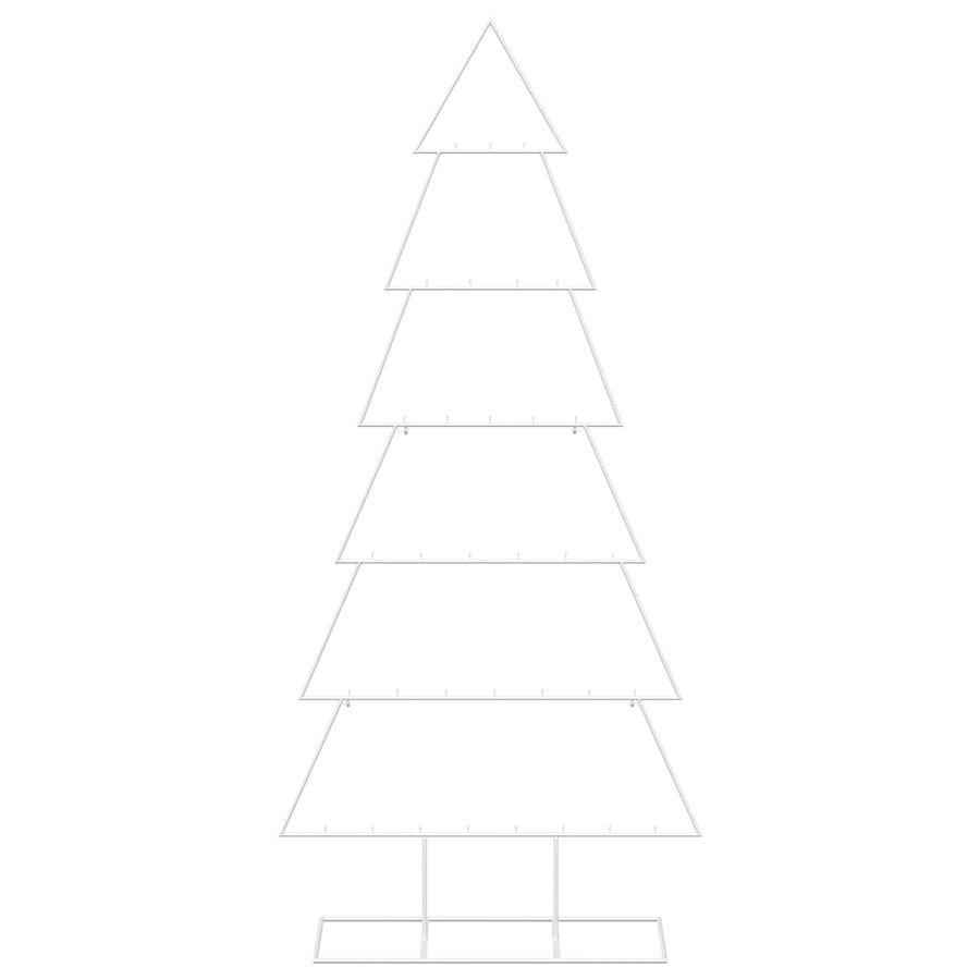 Metalen kerstboom met standaard KUOPIO 180 cm Staal Wit