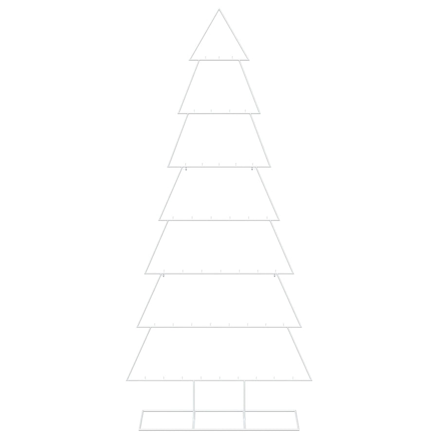 Metalen kerstboom met standaard KUOPIO 210 cm Staal Wit