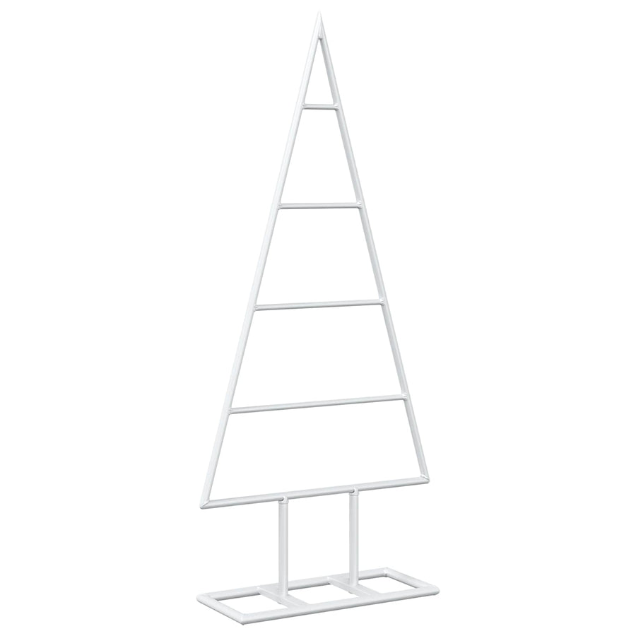 Metalen kerstboom KUOPIO 60 cm Poedergecoat staal Wit
