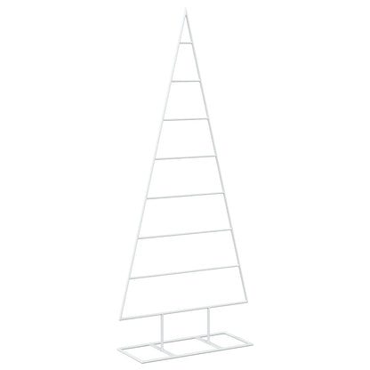 Metalen kerstboom KUOPIO 125 cm Poedergecoat staal Wit