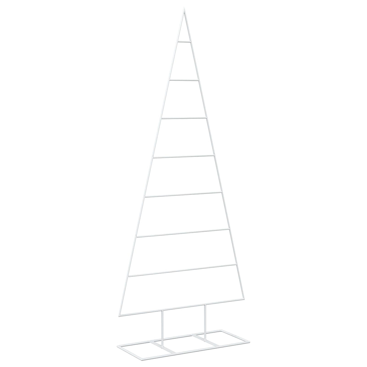 Metalen kerstboom KUOPIO 150 cm Poedergecoat staal Wit