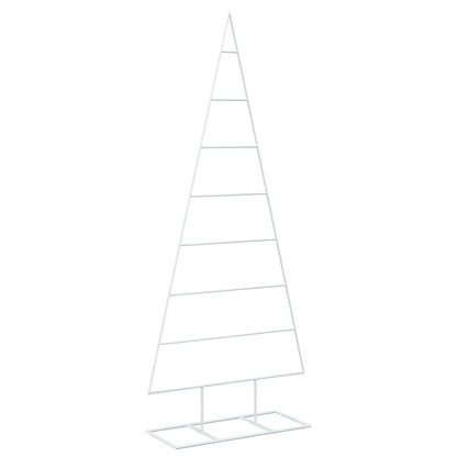 Metalen kerstboom KUOPIO 150 cm Poedergecoat staal Wit