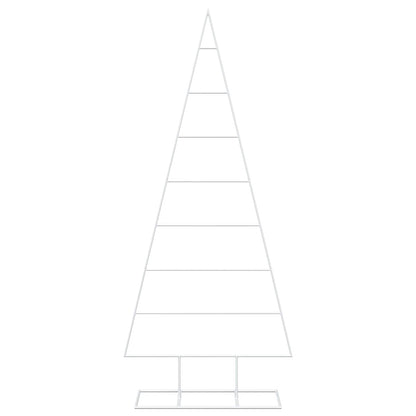 Metalen kerstboom KUOPIO 150 cm Poedergecoat staal Wit