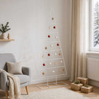 Metalen kerstboom 180 cm wit