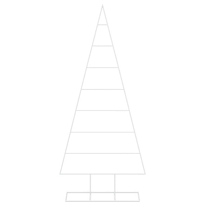 Metalen kerstboom KUOPIO 180 cm Poedergecoat staal Wit