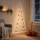 Metalen kerstboom 210 cm wit gepoedercoat staal