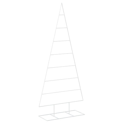 Metalen kerstboom KUOPIO 210 cm Poedergecoat staal Wit