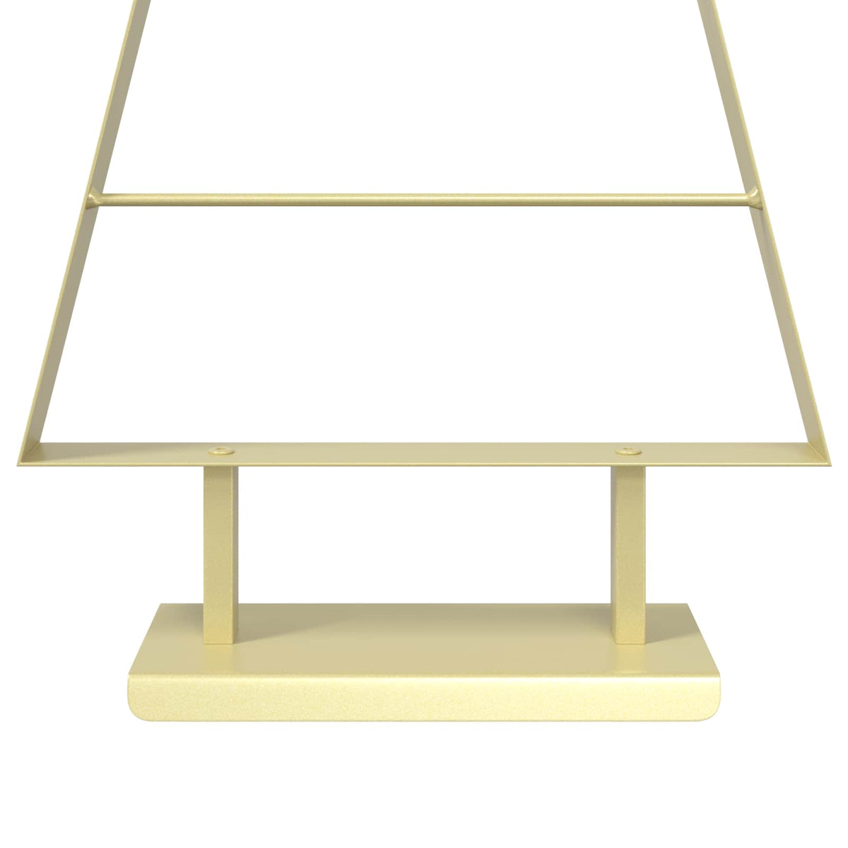 Metalen kerstboom KUOPIO 60 cm Staal Goud
