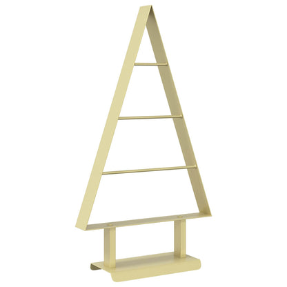 Metalen kerstboom KUOPIO 60 cm Staal Goud