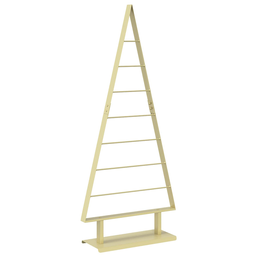 Metalen kerstboom KUOPIO 125 cm Staal Goud