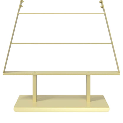 Metalen kerstboom KUOPIO 150 cm Staal Goud