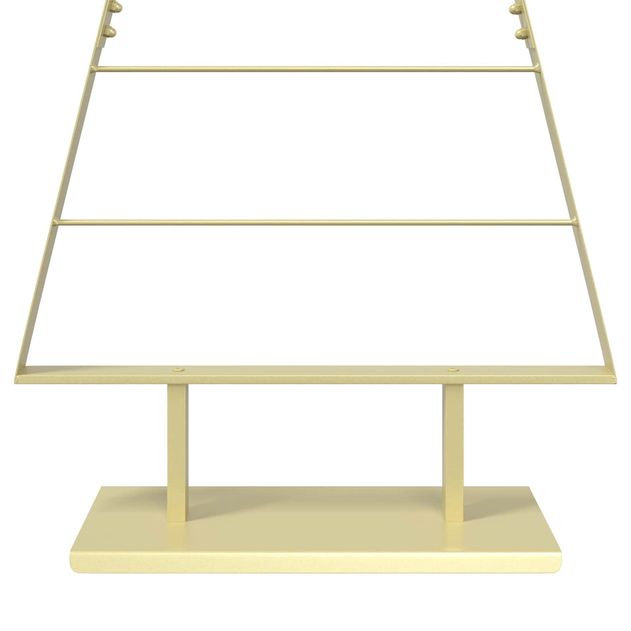 Metalen kerstboom KUOPIO 150 cm Staal Goud