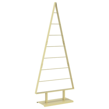Metalen kerstboom KUOPIO 150 cm Staal Goud
