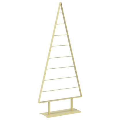 Metalen kerstboom KUOPIO 180 cm Staal Goud