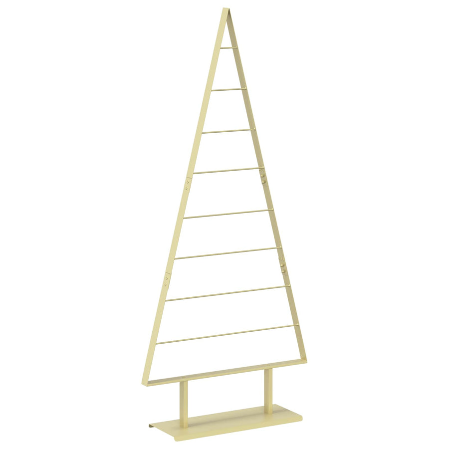 Metalen kerstboom KUOPIO 180 cm Staal Goud