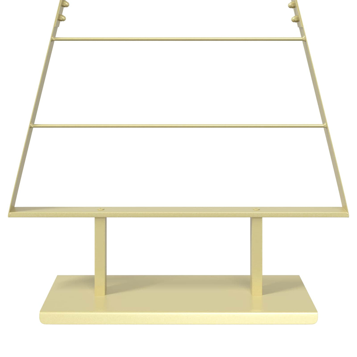 Metalen kerstboom KUOPIO 210 cm Staal Goud