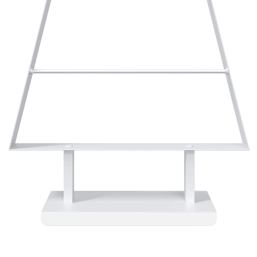 Metalen kerstboom KUOPIO 60 cm Staal Wit