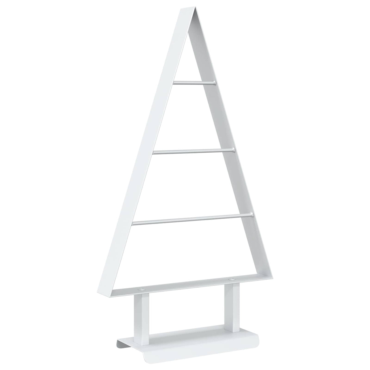 Metalen kerstboom KUOPIO 60 cm Staal Wit