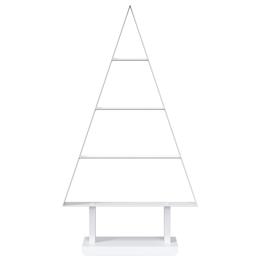 Metalen kerstboom KUOPIO 60 cm Staal Wit