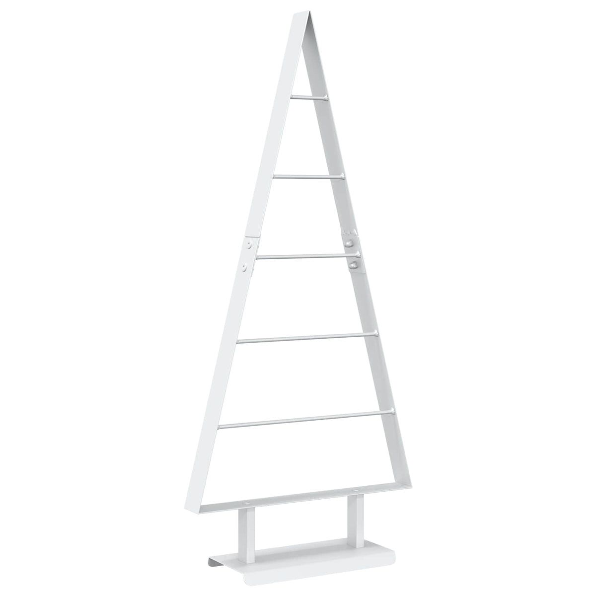 Metalen kerstboom KUOPIO 90 cm Staal Wit