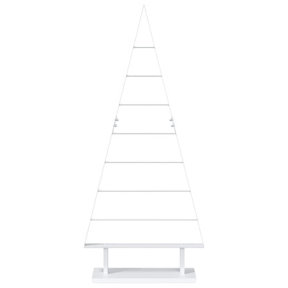 Metalen kerstboom KUOPIO 125 cm Staal Wit