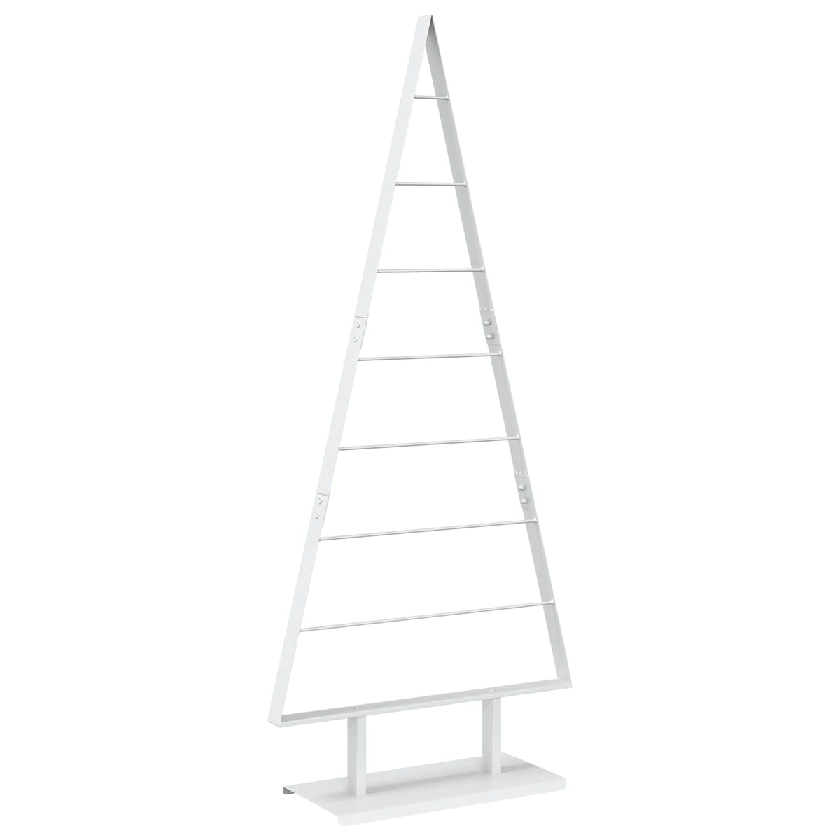 Metalen kerstboom KUOPIO 150 cm Staal Wit
