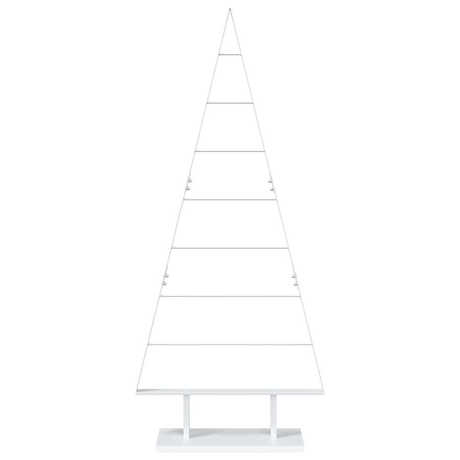 Metalen kerstboom KUOPIO 150 cm Staal Wit