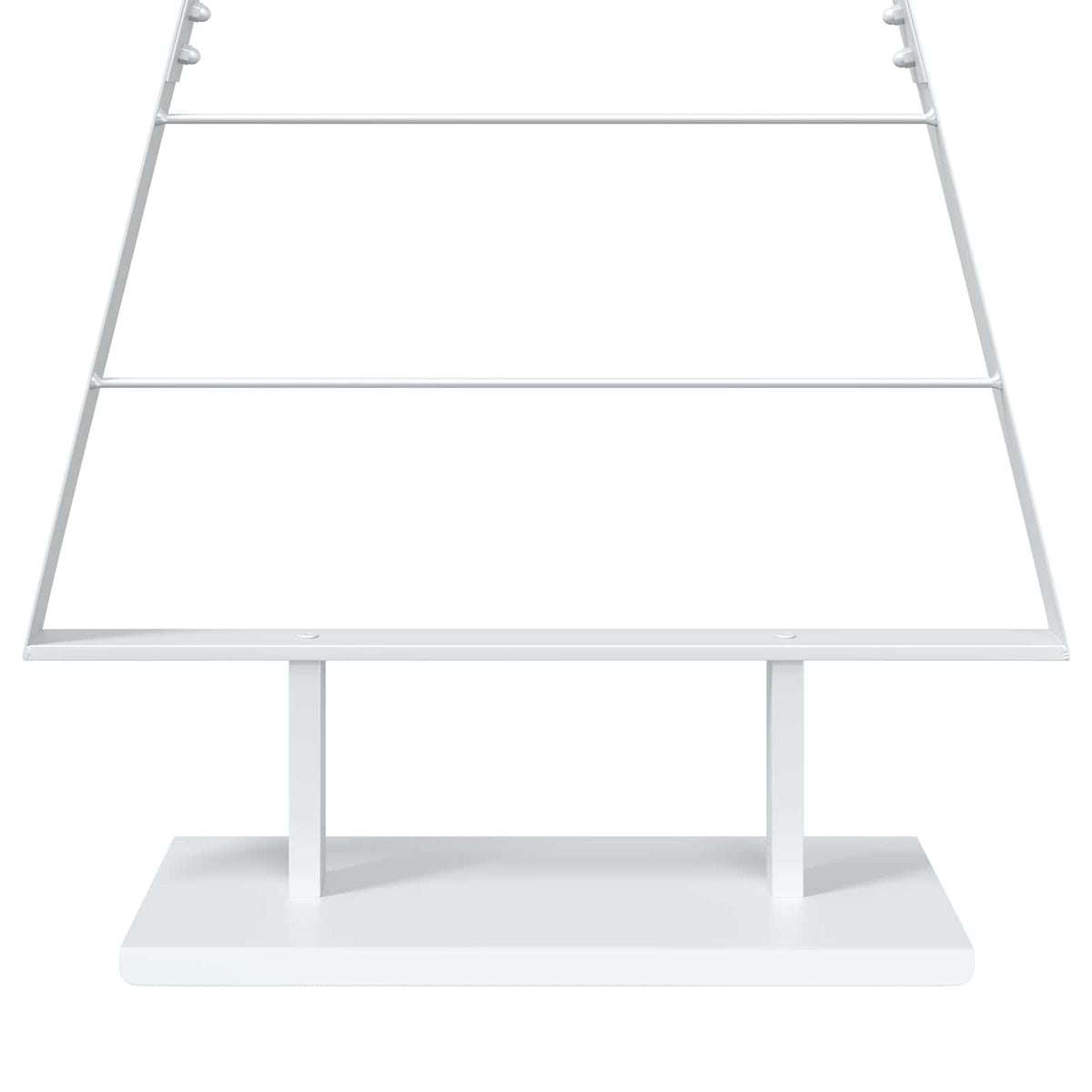Metalen kerstboom KUOPIO 180 cm Staal Wit