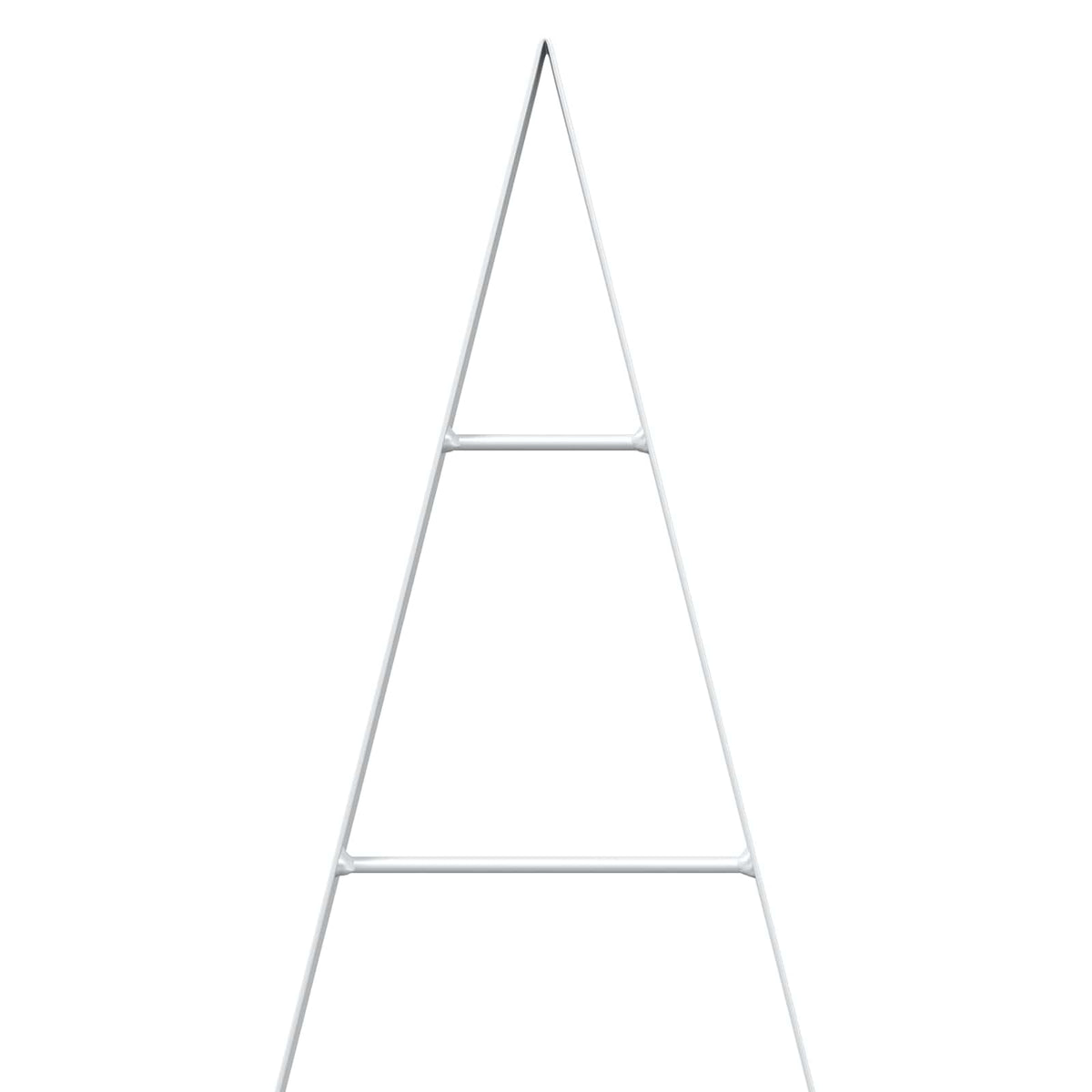 Metalen kerstboom KUOPIO 210 cm Staal Wit