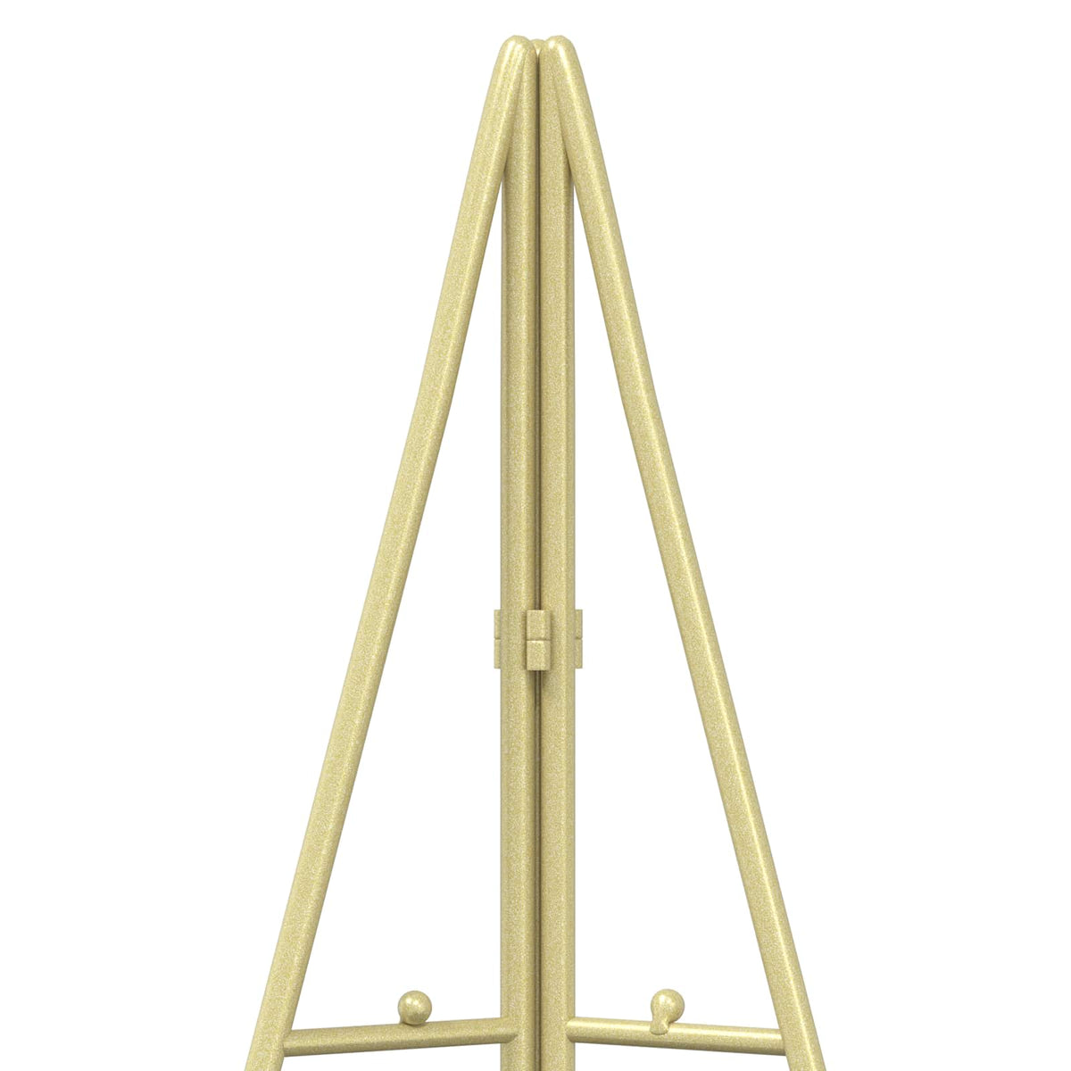 Metalen kerstboom KUOPIO 140 cm Staal Goud