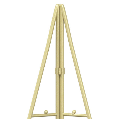 Metalen kerstboom KUOPIO 180 cm Staal Goud