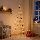 Metalen kerstboom 180 cm goud staal