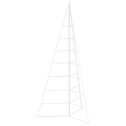 Metalen kerstboom KUOPIO 210 cm Staal Wit