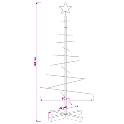 Metalen kerstboom met standaard KUOPIO 120 cm Staal Goud