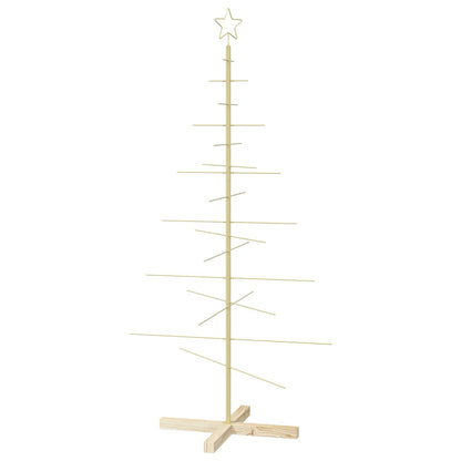 Metalen kerstboom met standaard KUOPIO 150 cm Staal Goud