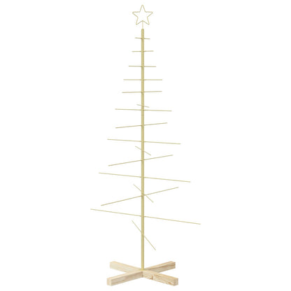 Metalen kerstboom met standaard KUOPIO 150 cm Staal Goud