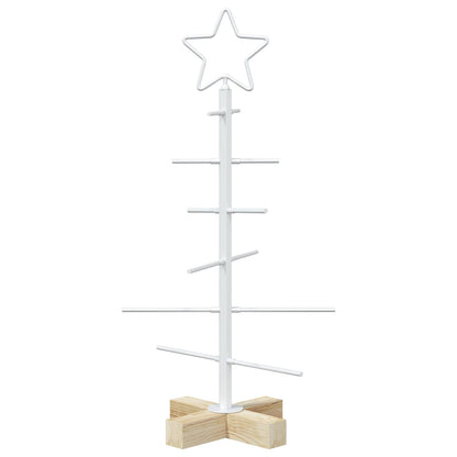 Metalen kerstboom met standaard KUOPIO 60 cm Staal Wit
