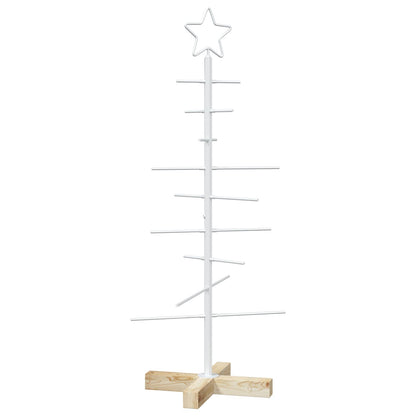 Metalen kerstboom met standaard KUOPIO 90 cm Staal Wit