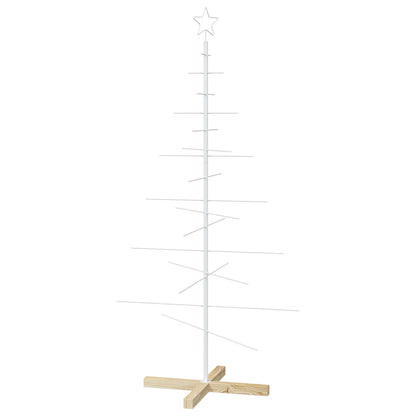 Metalen kerstboom met standaard KUOPIO 150 cm Staal Wit