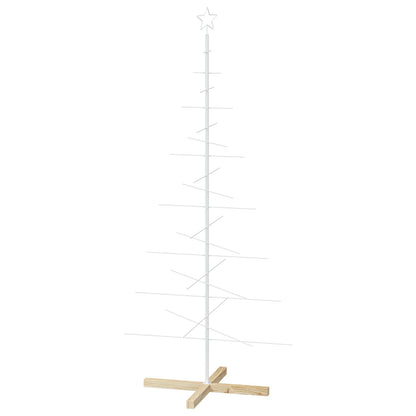 Metalen kerstboom met standaard KUOPIO 180 cm Staal Wit