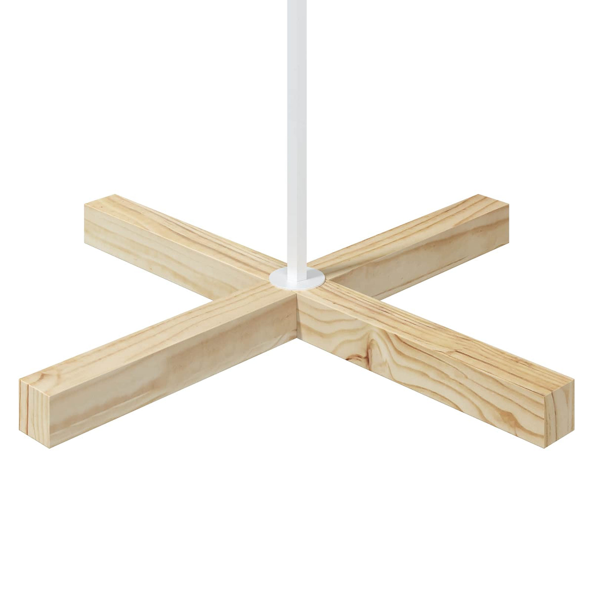 Metalen kerstboom met standaard KUOPIO 210 cm Staal Wit